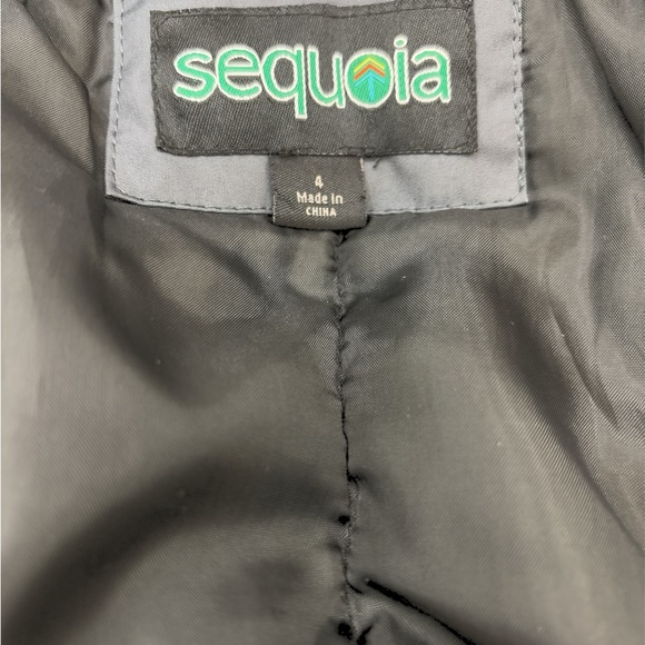 Sequoia Kids Size 4 Gray and Orange Jacket 3 in 1 jacket - Picture 6 of 6